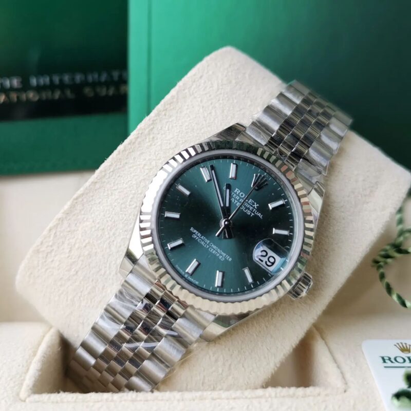 Rolex datejust mintgreen 31mm