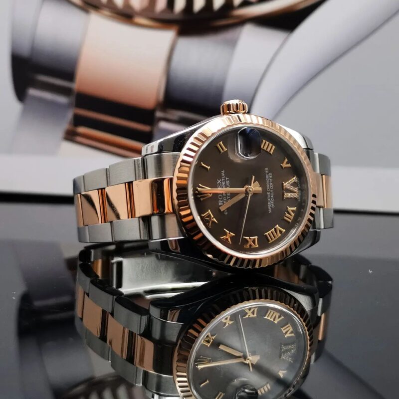 Rolex Datejust Diamond Six Chocolate 31mm