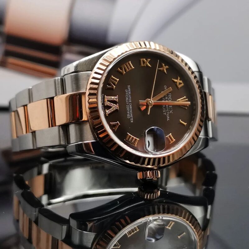 Rolex Datejust Diamond Six Chocolate 31mm