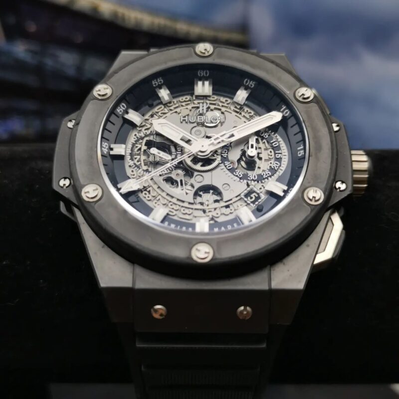 Hublot King power Unico Chronograph Black Magic