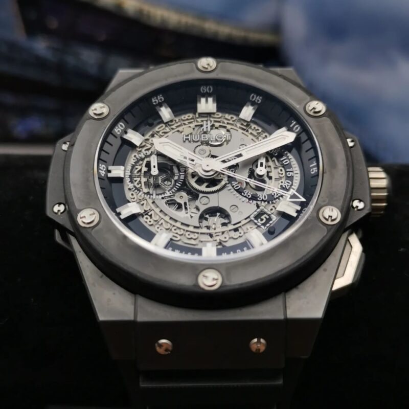 Hublot King power Unico Chronograph Black Magic