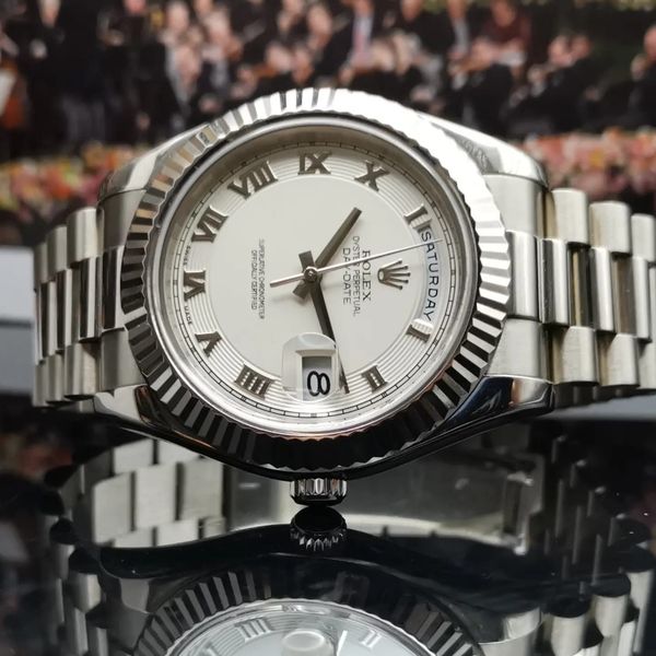 Rolex Day - Date II Full White Gold