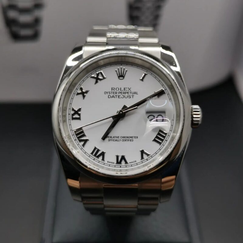 Rolex Datejust White Dial 36mm