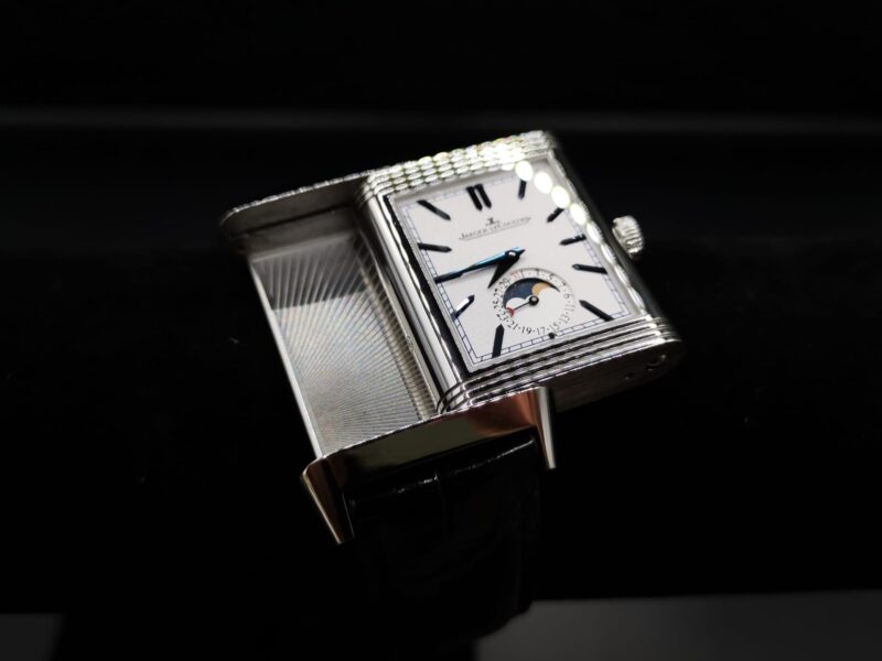 Jaeger-Lecoultre Reverso Tribute Duoface Calendar Steel