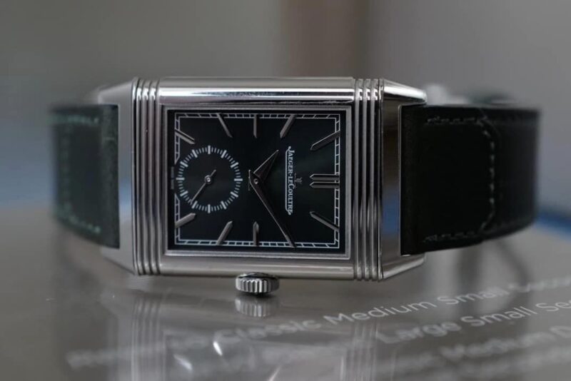 jlc reverso green dial